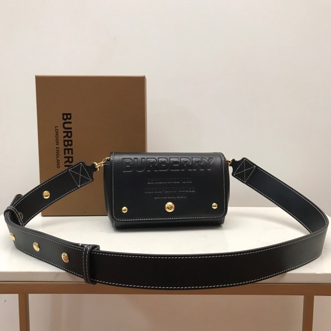 BurBerry Leather Shoulder Bag 80266 black