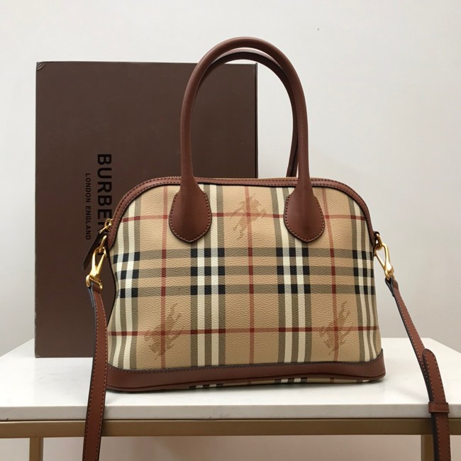 BurBerry Leather Shoulder Bag 81125 brown