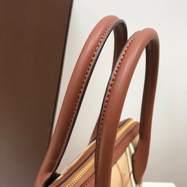 BurBerry Leather Shoulder Bag 81125 brown