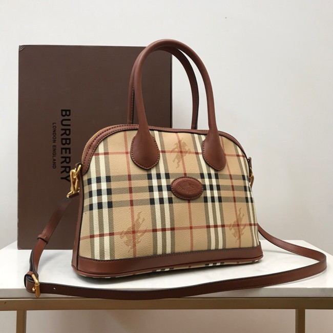 BurBerry Leather Shoulder Bag 81125 brown