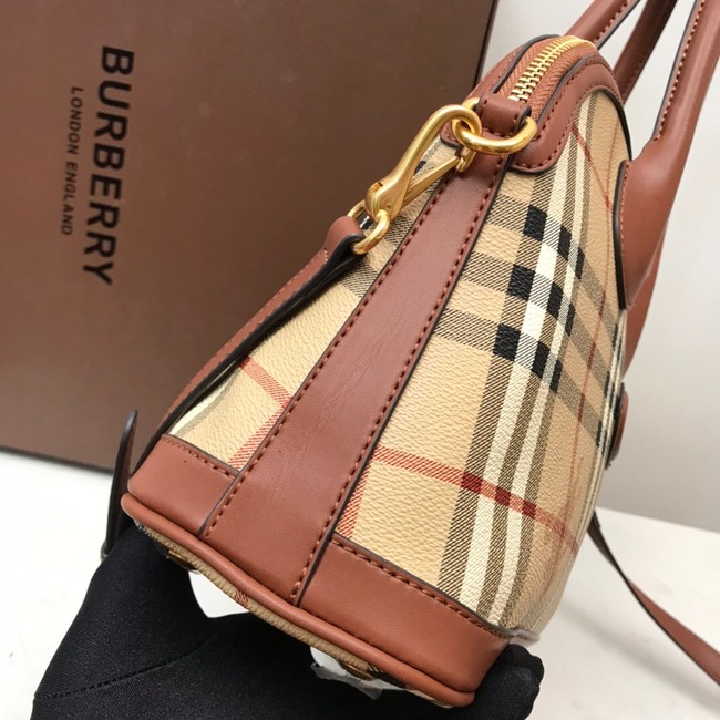 BurBerry Leather Shoulder Bag 81125 brown