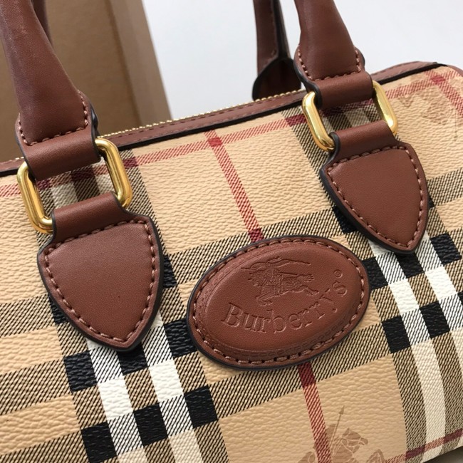 BurBerry Leather Shoulder Bag 82012 brown