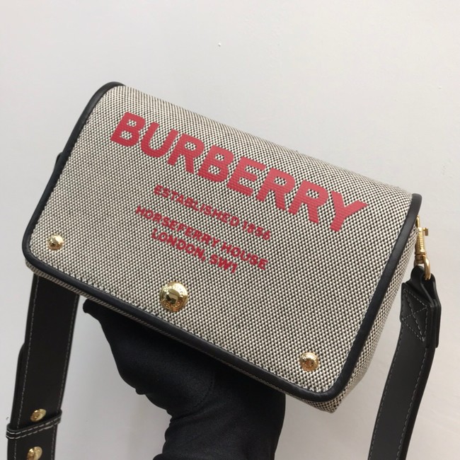 BurBerry Shoulder Bag 80266 black&red