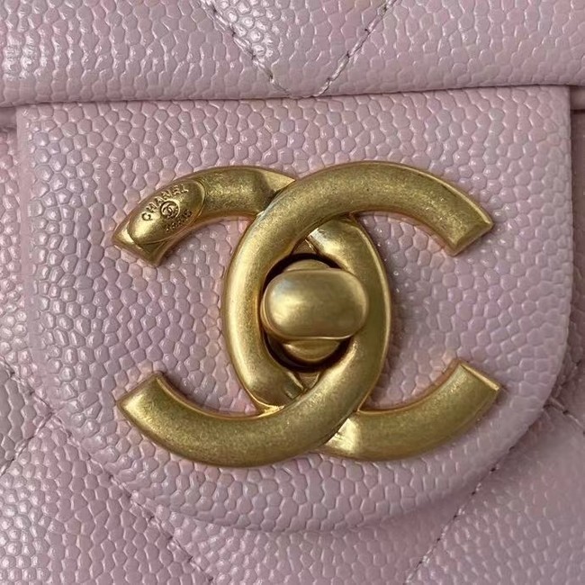 Chanel Flap Shoulder Bag Original leather AS2855 light pink