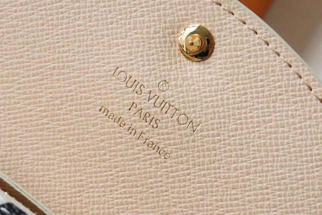 Louis Vuitton ROSALIE COIN PURSE M80755 Beige