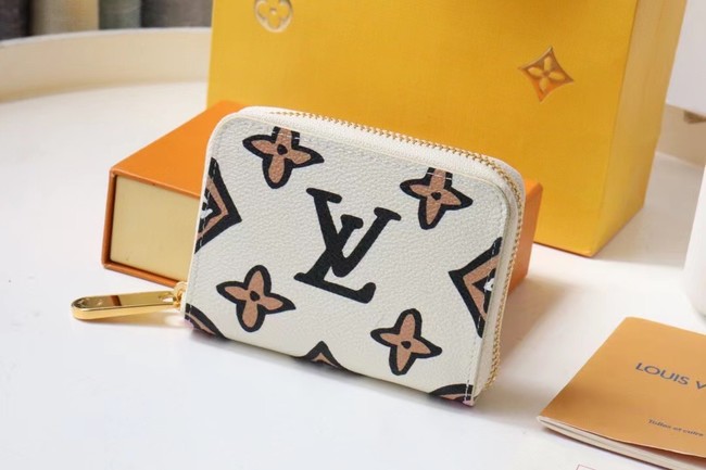 Louis Vuitton ZIPPY COIN PURSE M80677 Beige