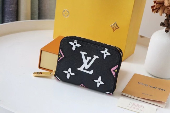 Louis Vuitton ZIPPY COIN PURSE M80677 Black