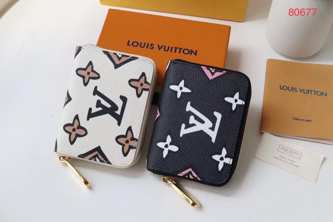 Louis Vuitton ZIPPY COIN PURSE M80677 Black
