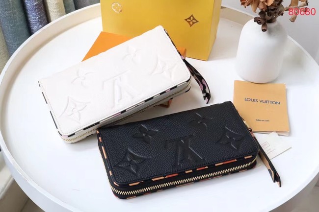 Louis Vuitton ZIPPY WALLET M80680 black