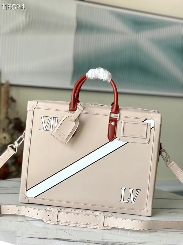 Louis Vuitton briefcase M44952 Cream