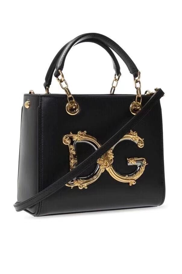 Dolce & Gabbana Origianl Leather Shoulder Bag 5158 black