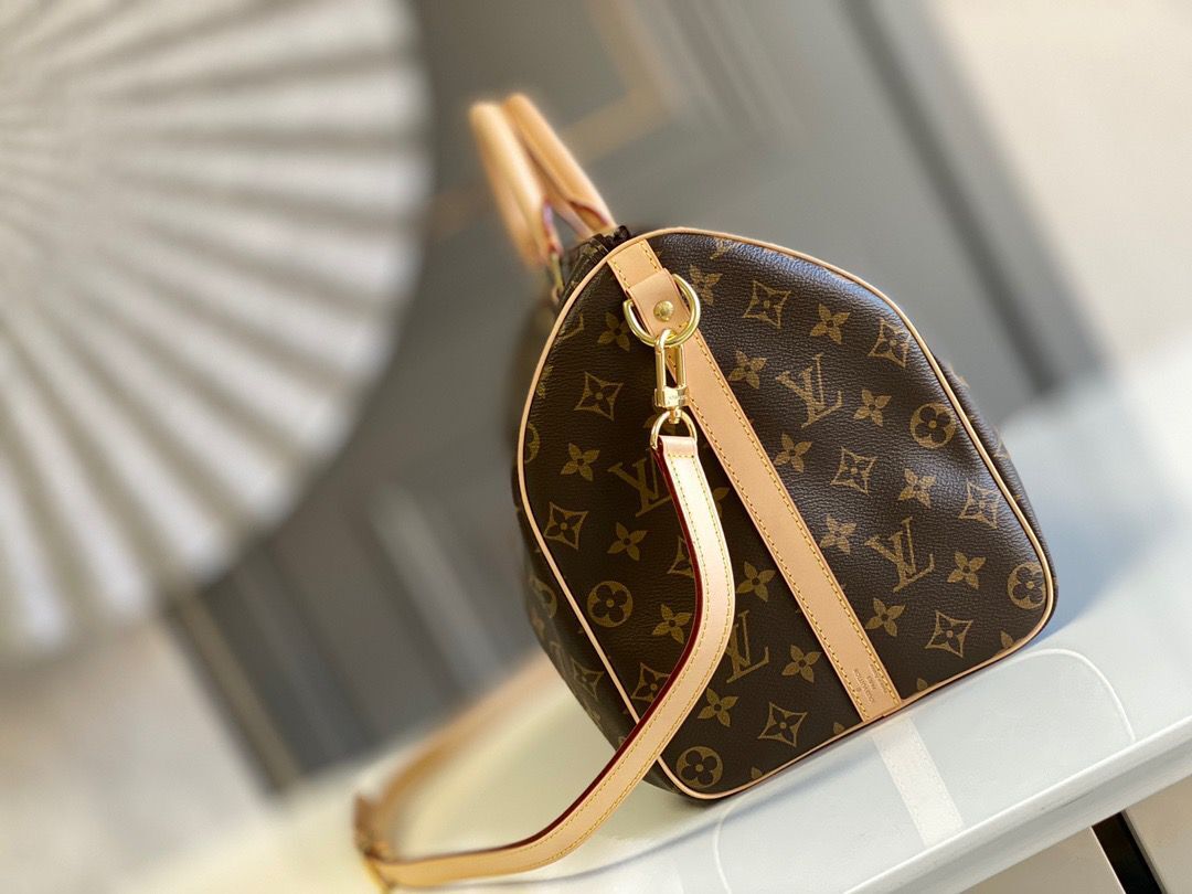 Louis Vuitton Speedy 35 Original Leather Shoulder Strap Bag M40392