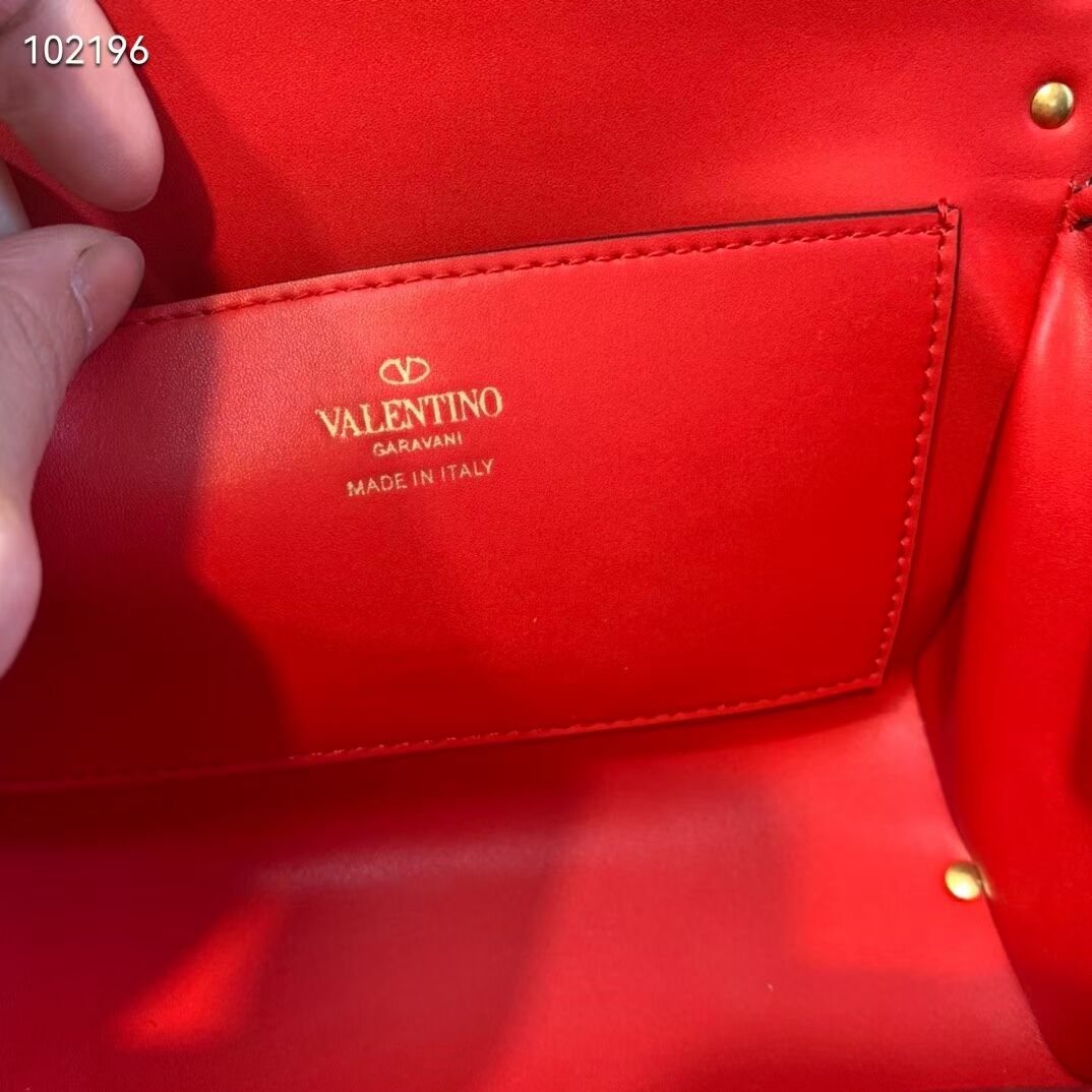 VALENTINO Origianl leather shoulder bag V4273 black