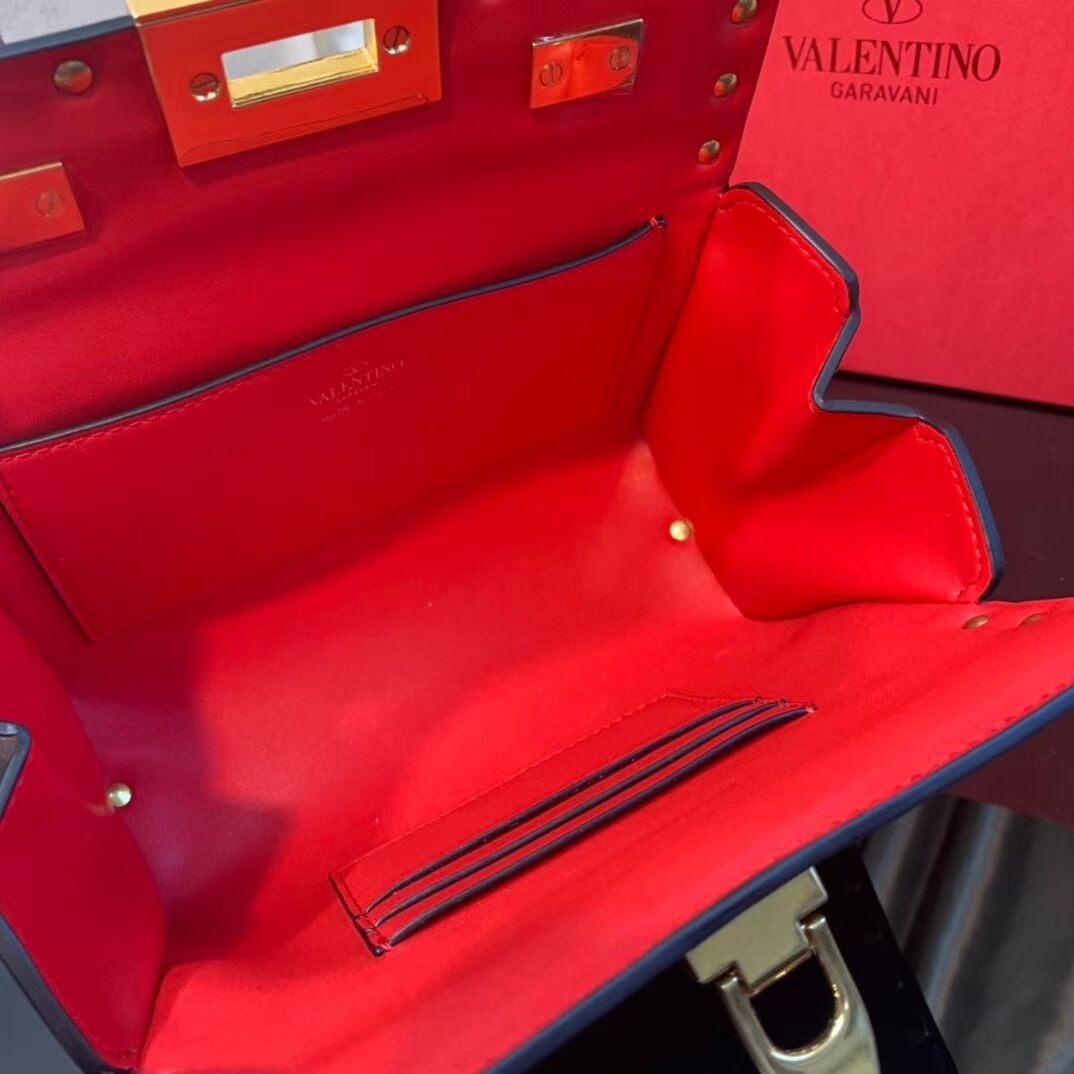 VALENTINO Origianl leather shoulder bag V4273 pink