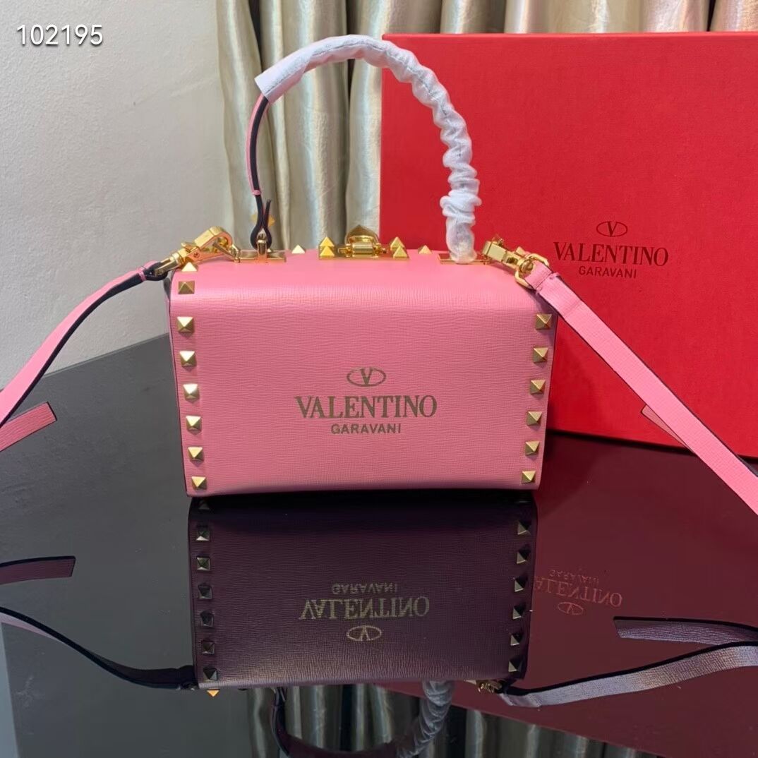 VALENTINO Origianl leather shoulder bag V4273 rose