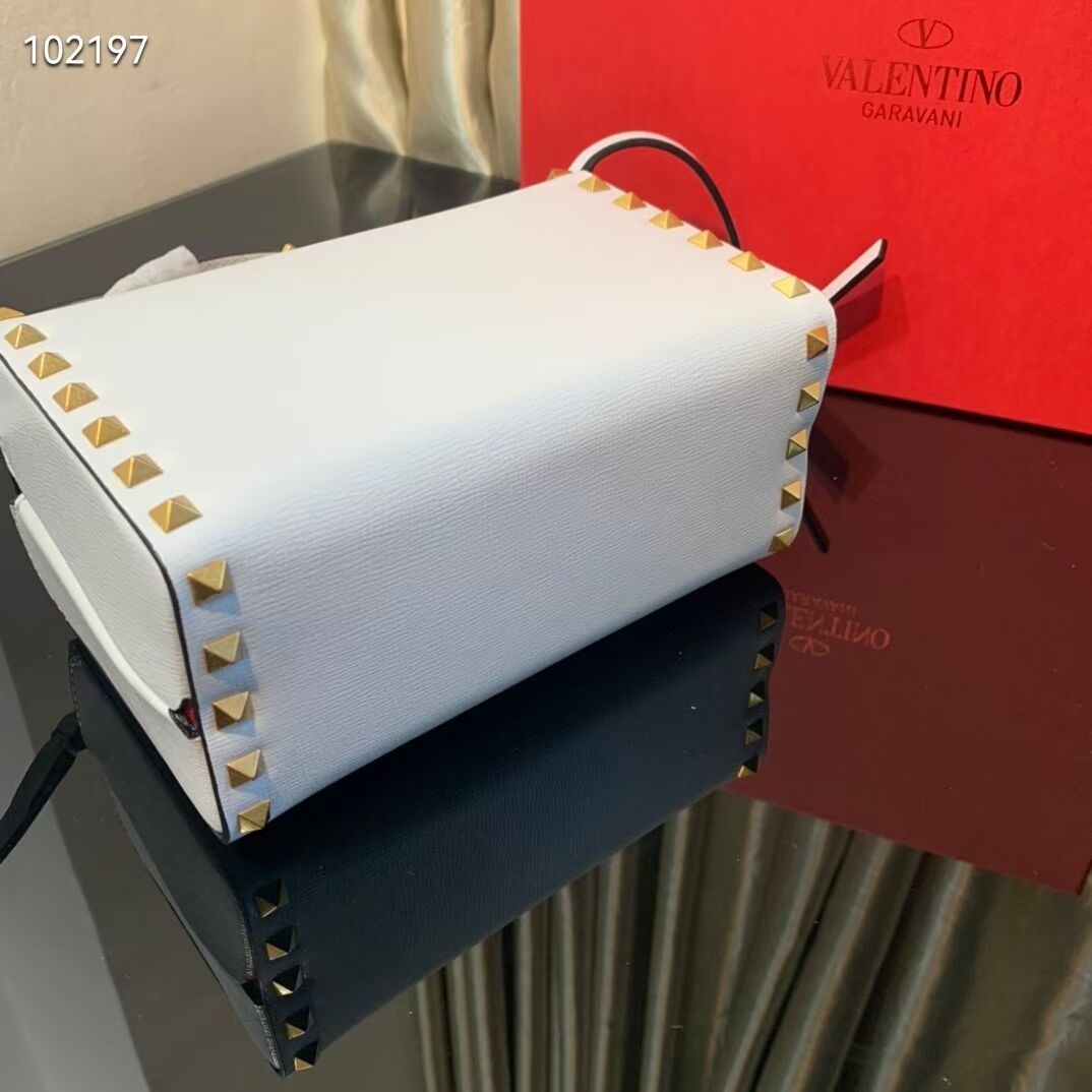 VALENTINO Origianl leather shoulder bag V4273 white