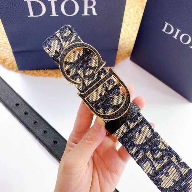 DIOR-ID BELT Canvas 35 MM B0111UM dark blue