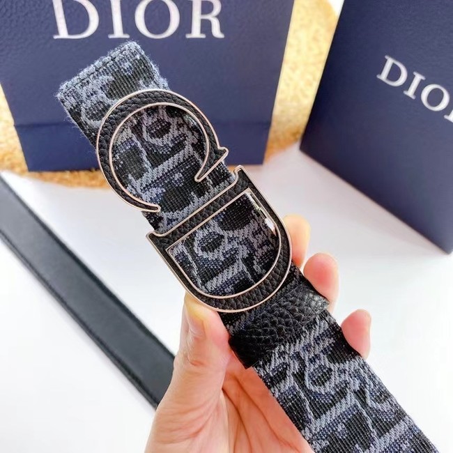 DIOR-ID BELT Canvas 35 MM B0111UM  blue