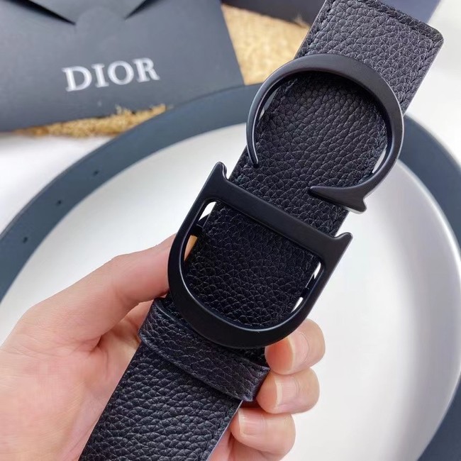 DIOR-ID BELT Raspberry Smooth Calfskin 35 MM B0111UM black