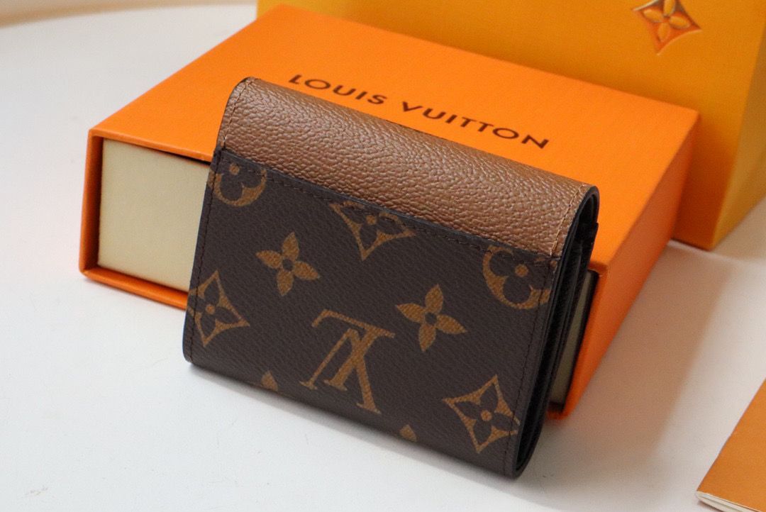 Louis Vuitton Monogram Canvas Zoe WALLET M80725 Brown