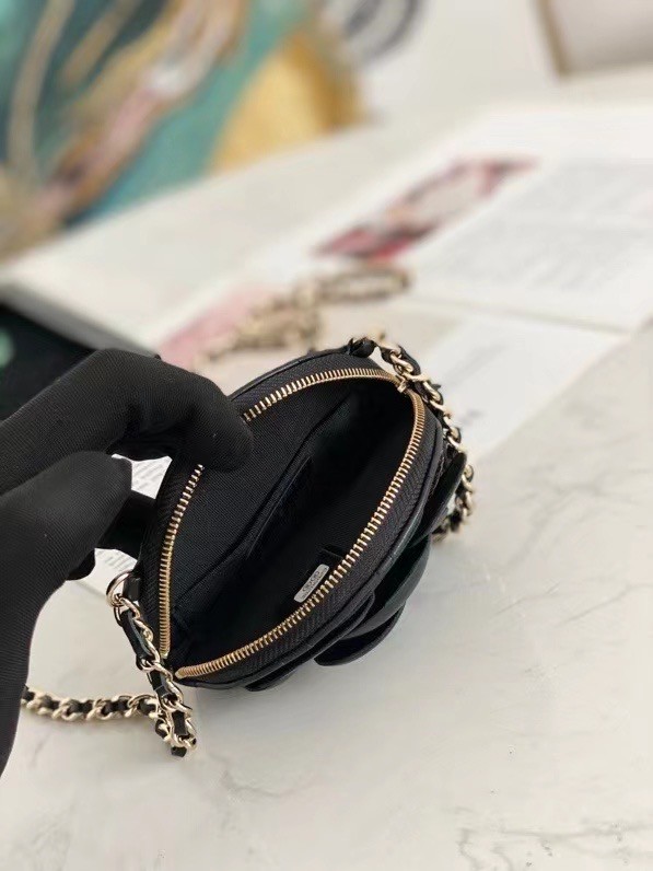 Chanel mini  Shoulder Bag Original leather 82121 black