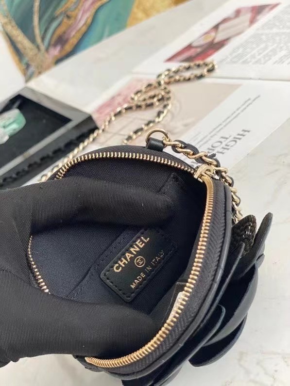 Chanel mini  Shoulder Bag Original leather 82121 black