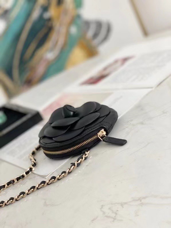 Chanel mini  Shoulder Bag Original leather 82121 black