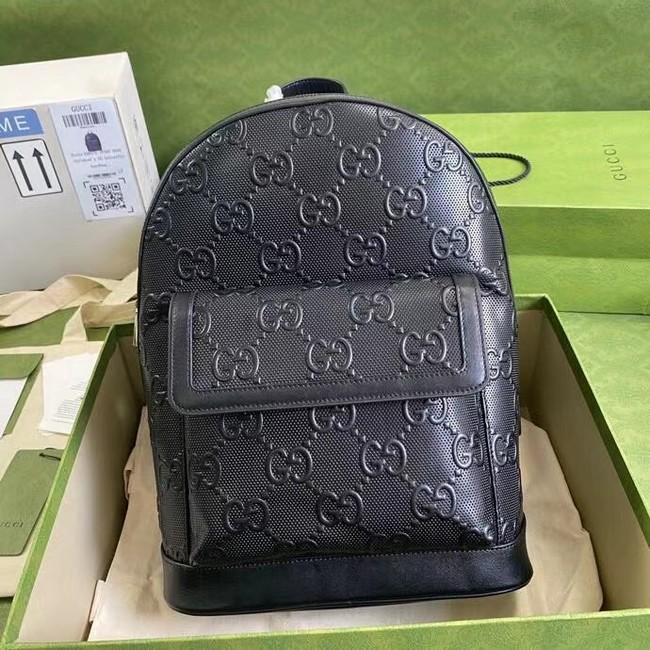 Gucci GG embossed backpack 658579 black