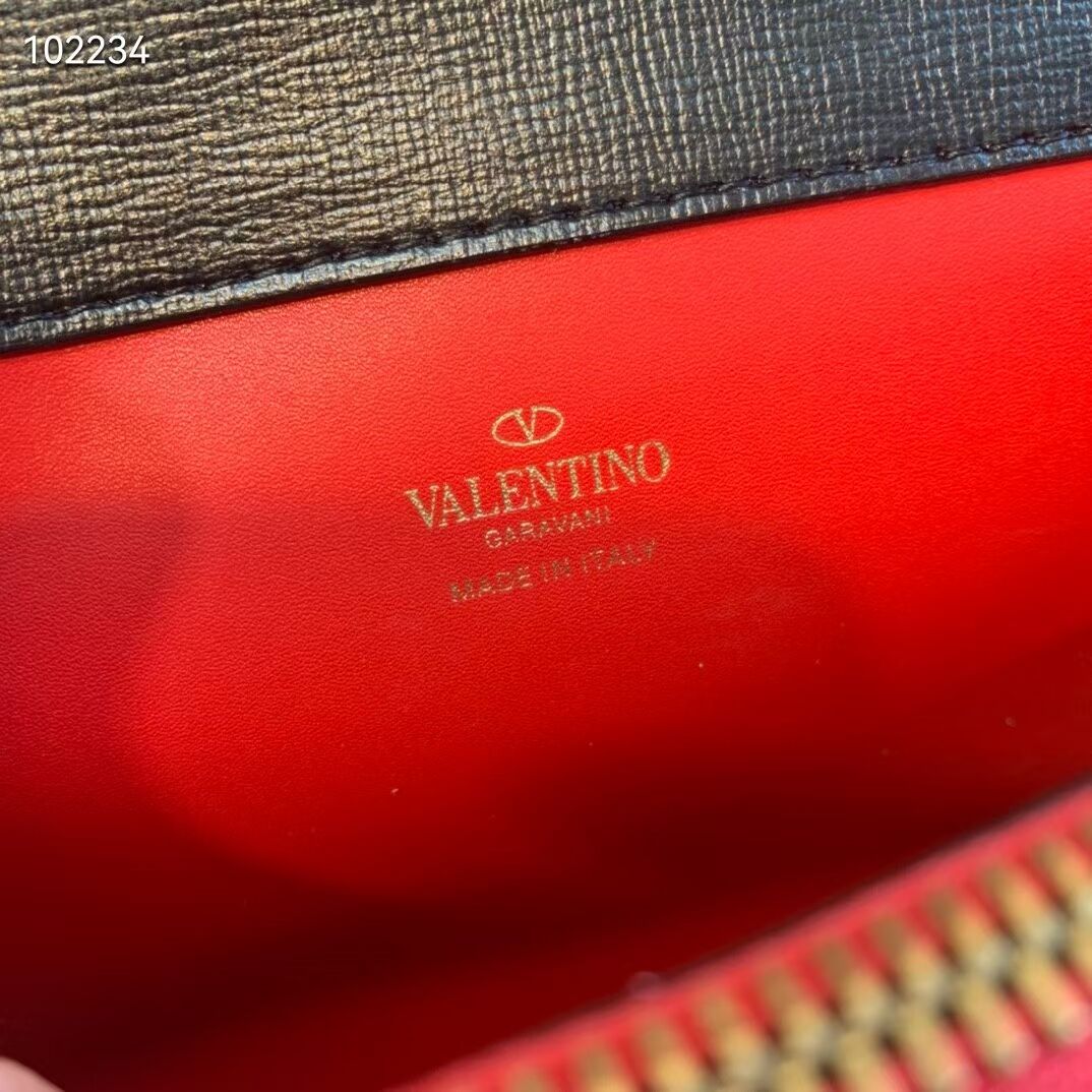 VALENTINO Origianl leather tote bag V4071A black