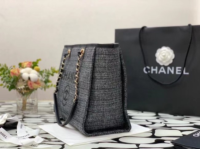 Chanel Shopping bag MM A67001 black