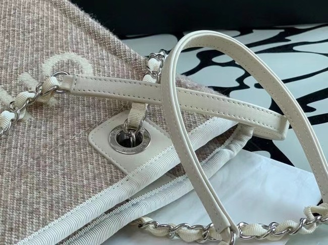 Chanel small Shopping bag A66940 Cream