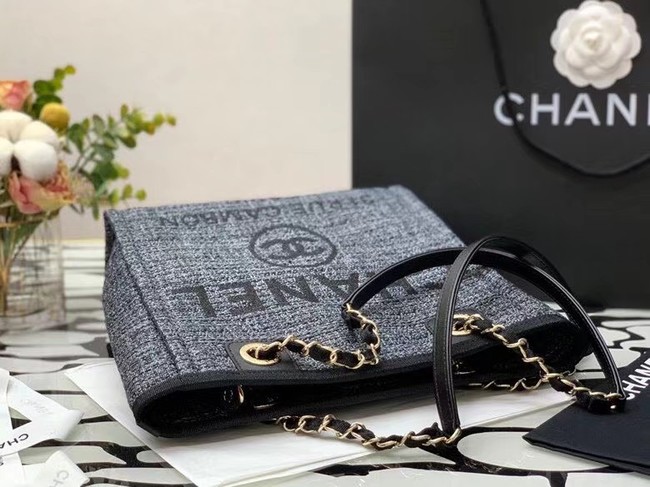 Chanel small Shopping bag A66940 black