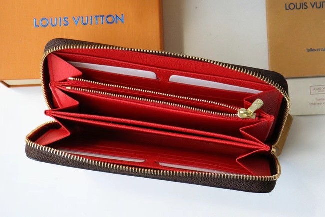 Louis Vuitton ZIPPY WALLET M80861 Red