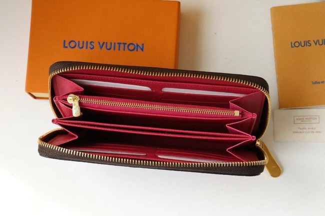 Louis Vuitton ZIPPY WALLET M80862 red