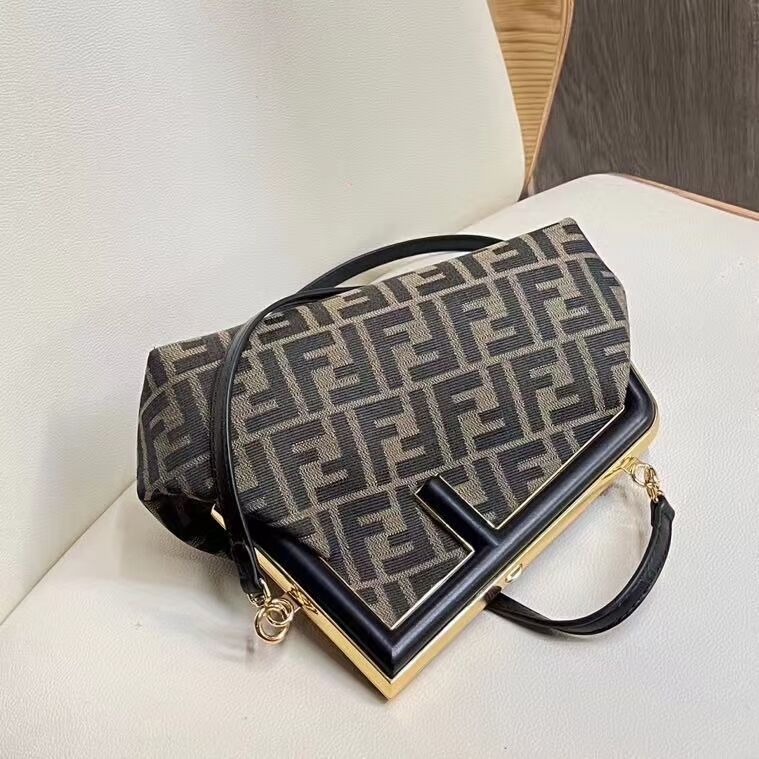 FENDI FIRST fabric bag 5FB2322 black