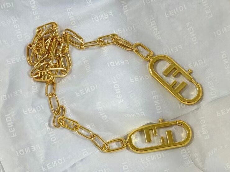 FENDI Shoulder strap gold 8792