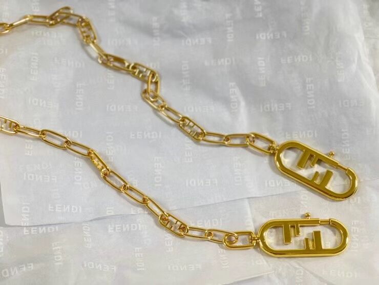 FENDI Shoulder strap gold 8792