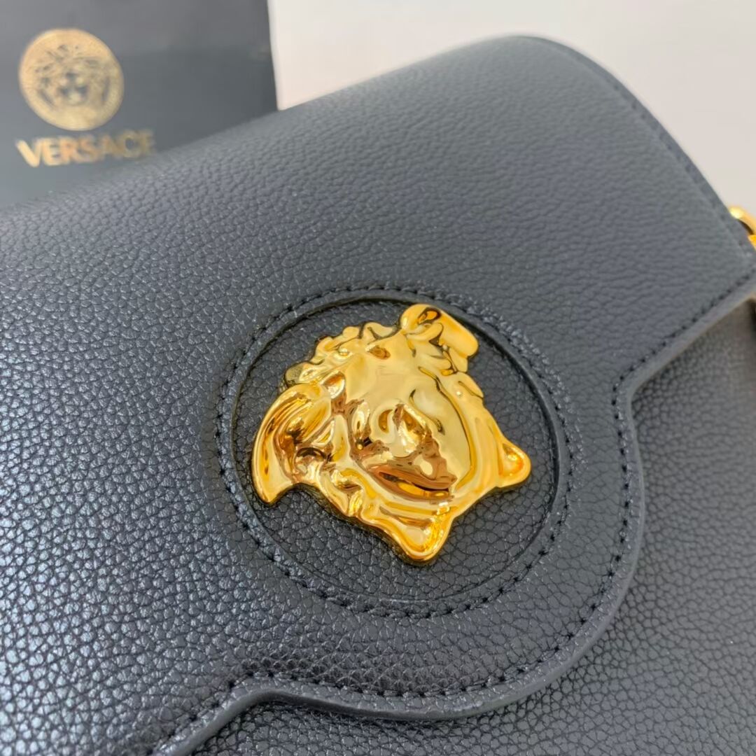 Versace Original medium Calfskin Leather Bag FS1067 black