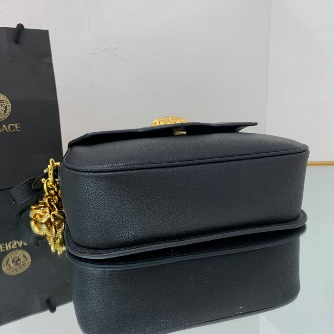 Versace Original medium Calfskin Leather Bag FS1067 black