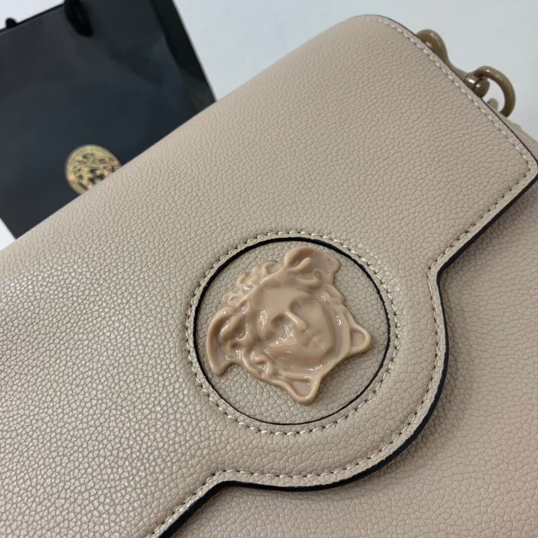 Versace Original medium Calfskin Leather Bag FS1067 grey