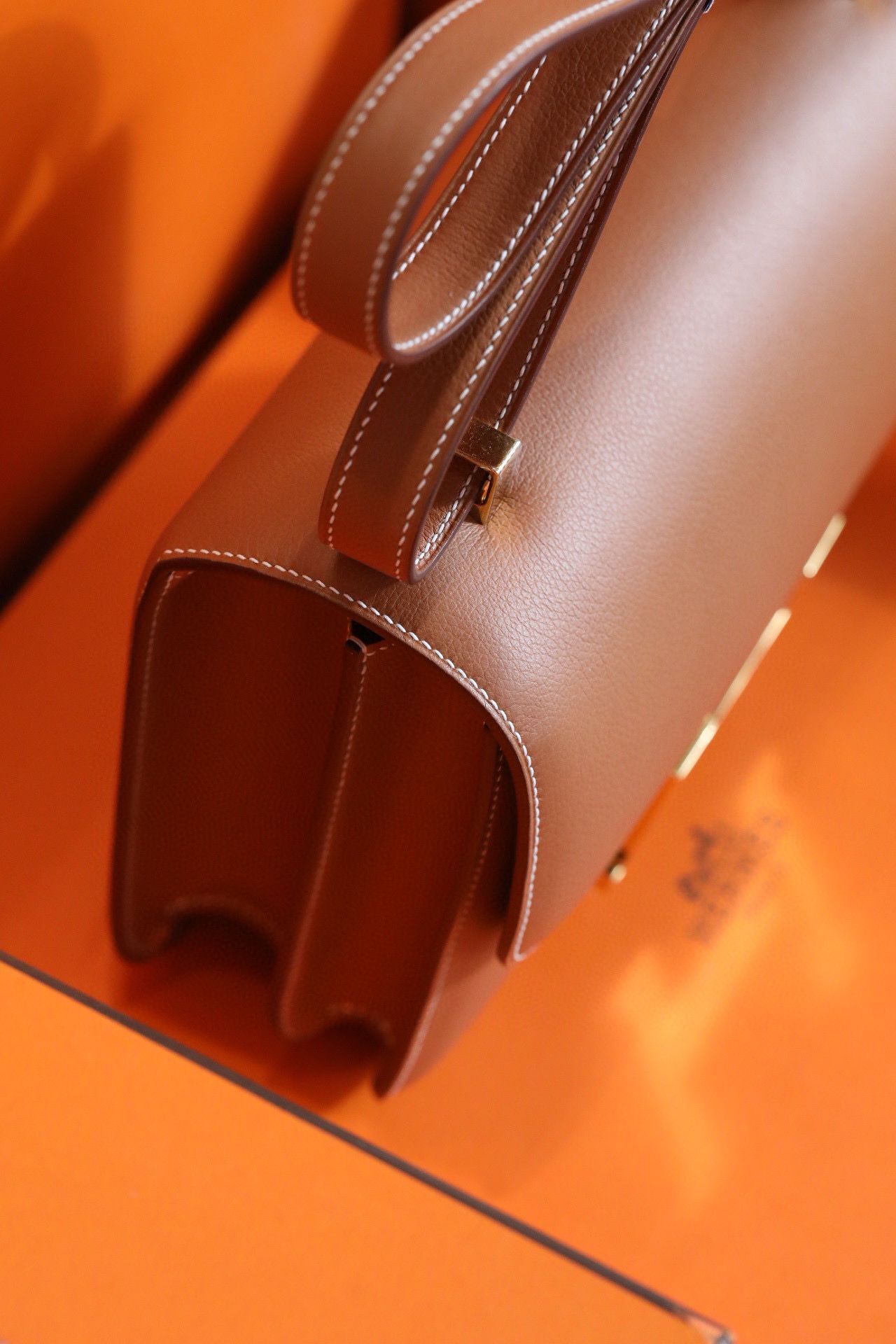Hermes Original Espom Leather Constance Bag H9978 Wheat
