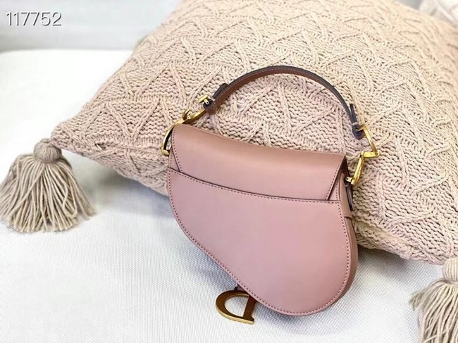 DIOR SMALL SADDLE BAG Calfskin M0445CW pink