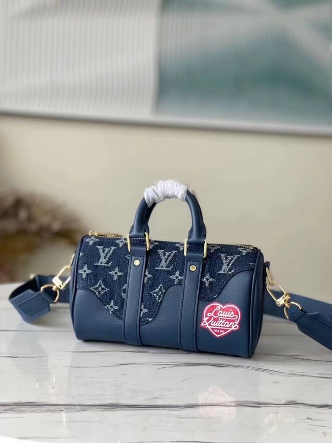 Louis Vuitton CITY KEEPALL M90689 blue