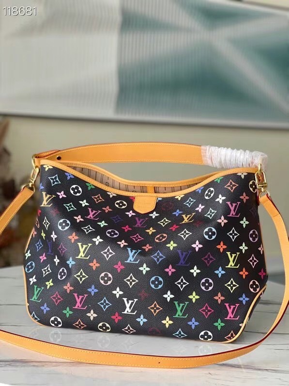 Louis Vuitton Monogram Canvas Original Leather M40352 black