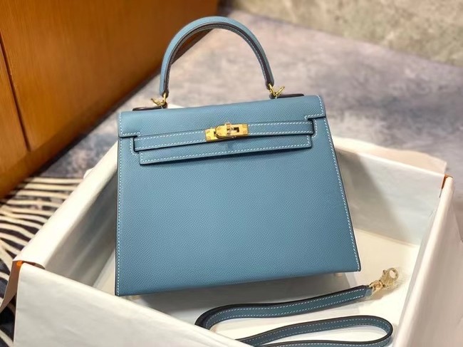 Hermes Original Epsom Leather KEL2578 blue