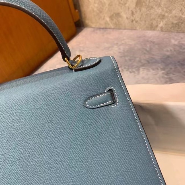 Hermes Original Epsom Leather KEL2578 blue