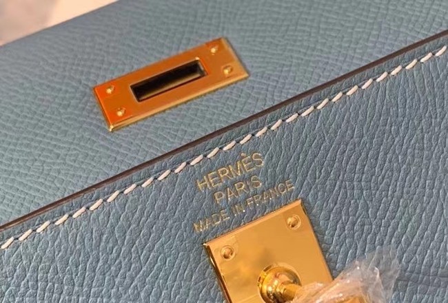 Hermes Original Epsom Leather KEL2578 blue