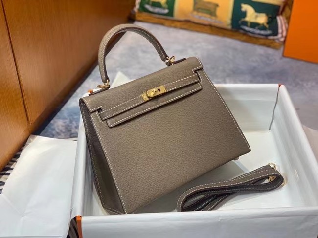 Hermes Original Epsom Leather KEL2578 grey