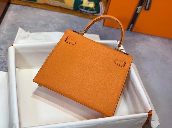 Hermes Original Epsom Leather KEL2578 orange