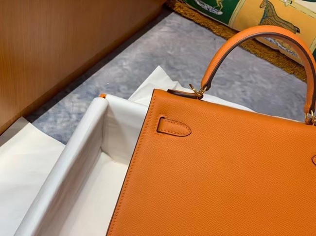 Hermes Original Epsom Leather KEL2578 orange